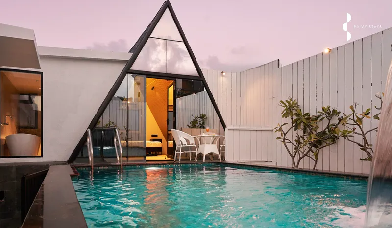 Rooftop Private Cabin Facade