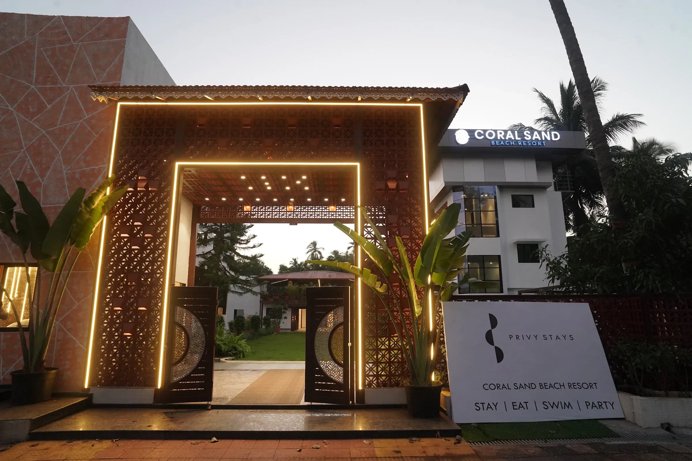 Coral Sand Beach Resort Facade
