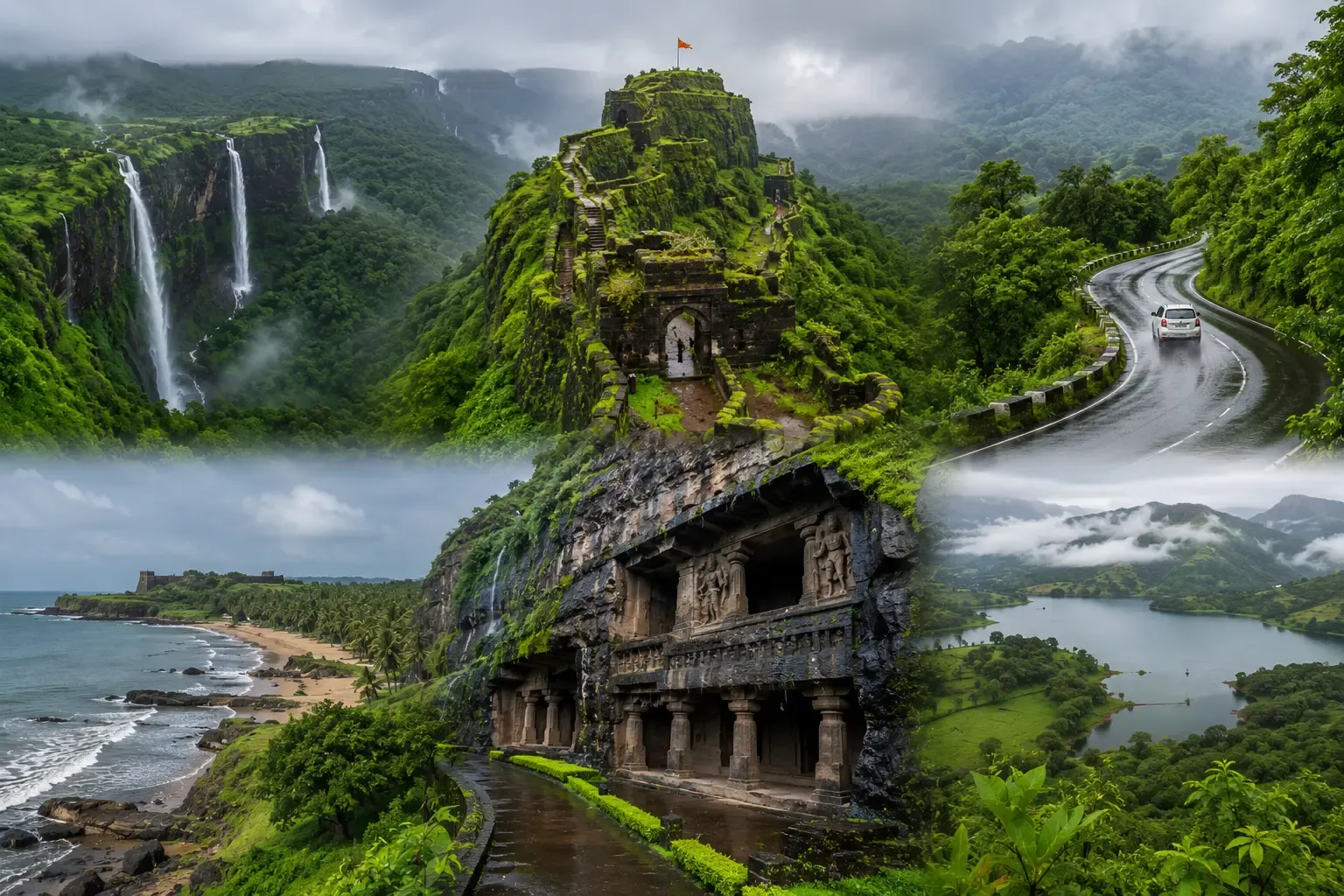 Places to Visit in Maharashtra in Monsoon: 12 Best Destinations for 2026