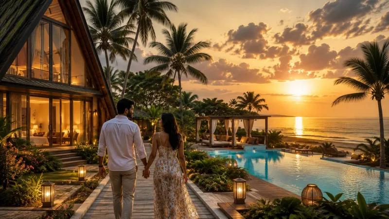 Alibaug resorts with private beach for couples: Top 4 Boutique Stays 2026