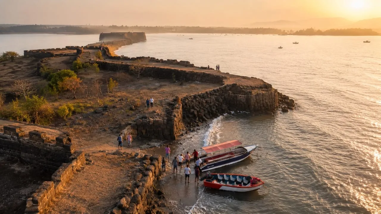 Top 5 Forts in Alibaug: Kolaba, Murud-Janjira & Hidden Coastal Forts Guide